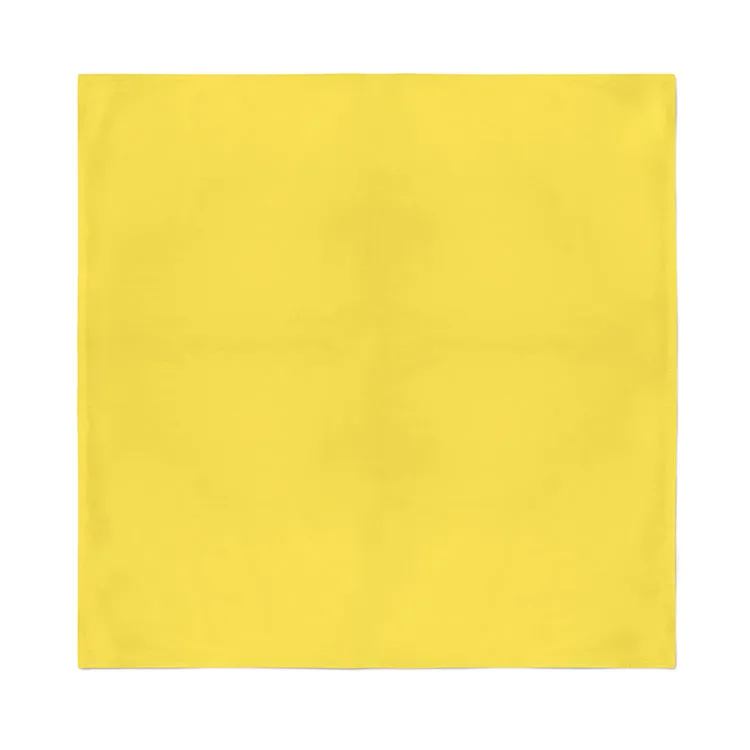 100 Pack Cotton Solid Bandanas - Fast FREE Shipping