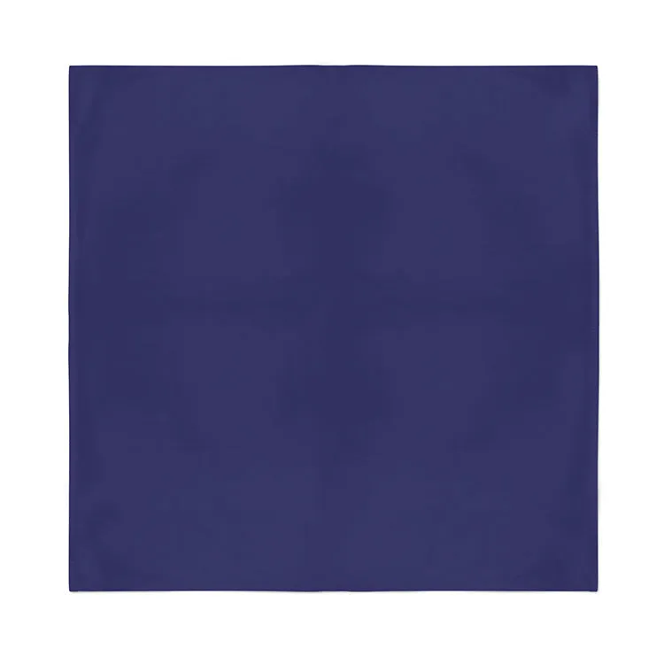 100 Pack Cotton Solid Bandanas - Fast FREE Shipping