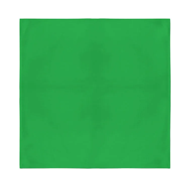 100 Pack Cotton Solid Bandanas - Fast FREE Shipping