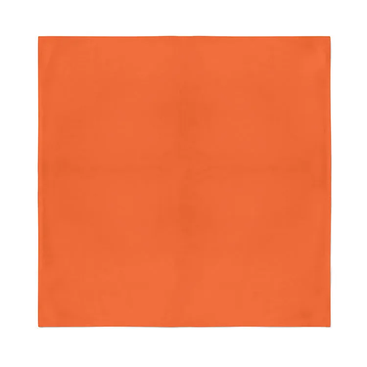 100 Pack Cotton Solid Bandanas - Fast FREE Shipping