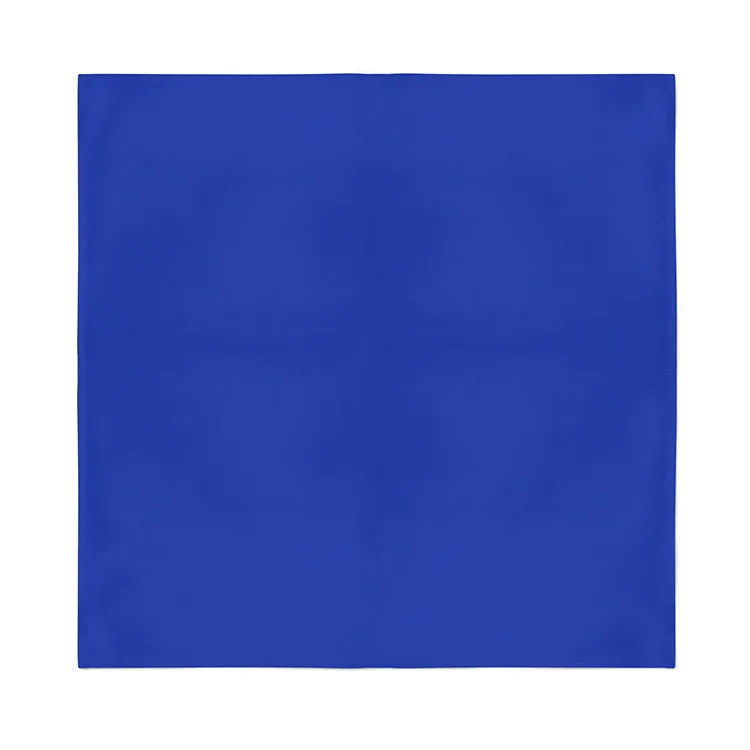 100 Pack Cotton Solid Bandanas - Fast FREE Shipping