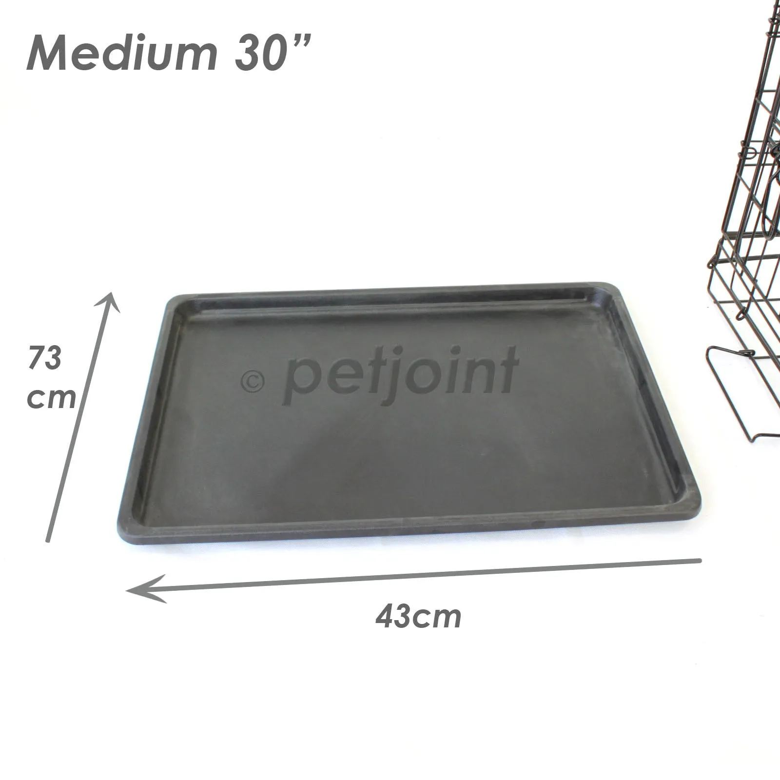 30" Medium Pet Cage Crate Kennel House Training Puppy Dog Cat Rabbit