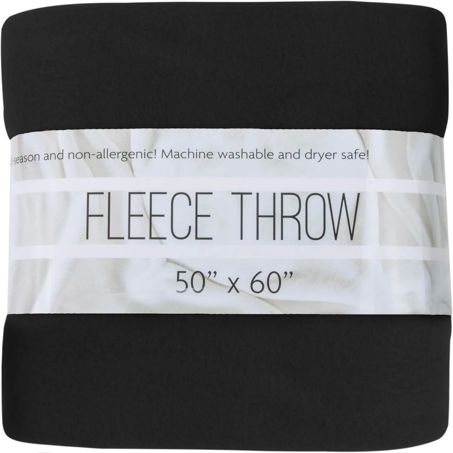 50x60 Throw Blankets, Ultra Soft Hypoallergenic Fleece Throw Blanket for Livingroom, Couch, Chair, Bed