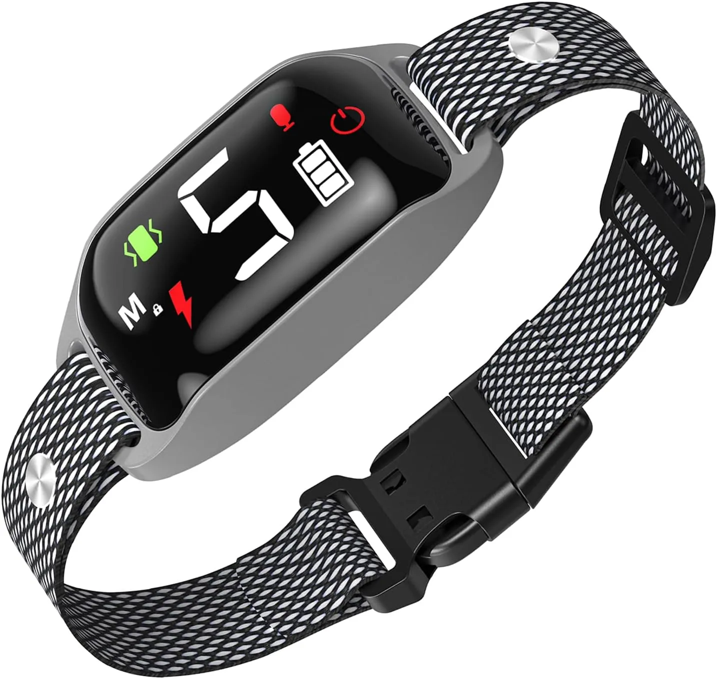 Anti Barking Training Collar - Beep Vibration Shock, Rechargeable, 5 Adjustable Sensitivity, Smart Bark Collar for Large, Medium, Small Dogs