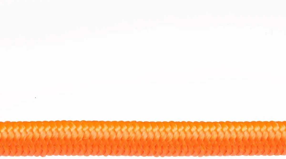 Atwood Rope MFG Shock Cord Bungee Cord - 5/32 Inch - Without Hooks - 25, 50, 100 Feet (Neon Orange, 25)