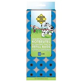 Bags On Board Blue Refill Poo Bags