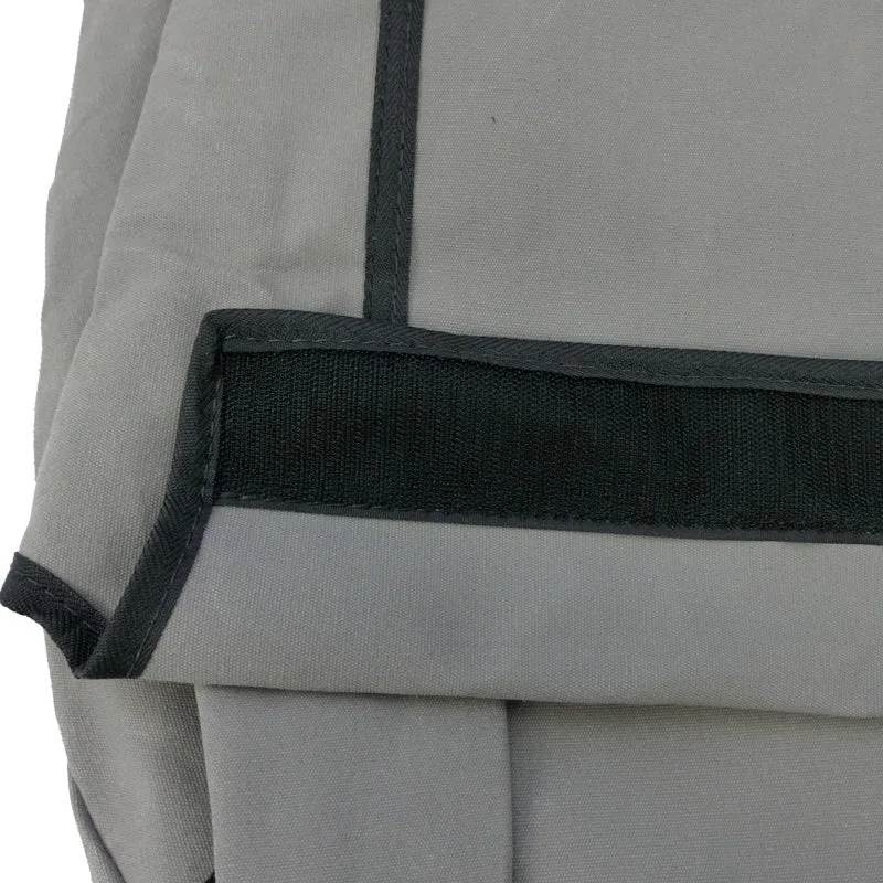 Black Duck Canvas Seat Covers Yanmar Mini Excavators Grey