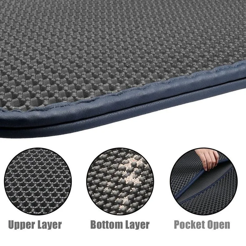 Cat Litter Locker Mat - Waterproof Pet Litter Traping Mat