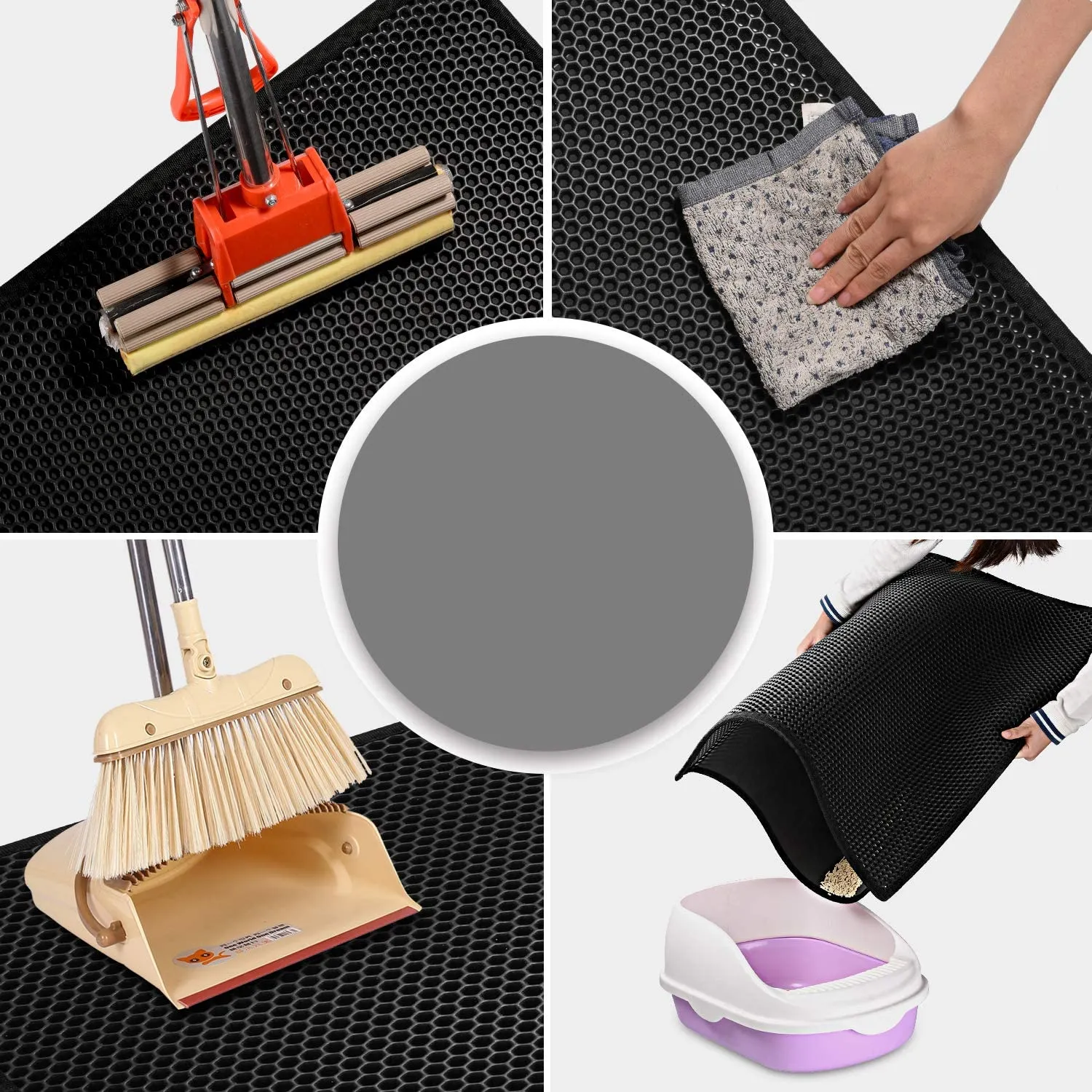 Cat Litter Mat Litter Trapper 60 x 45 cm