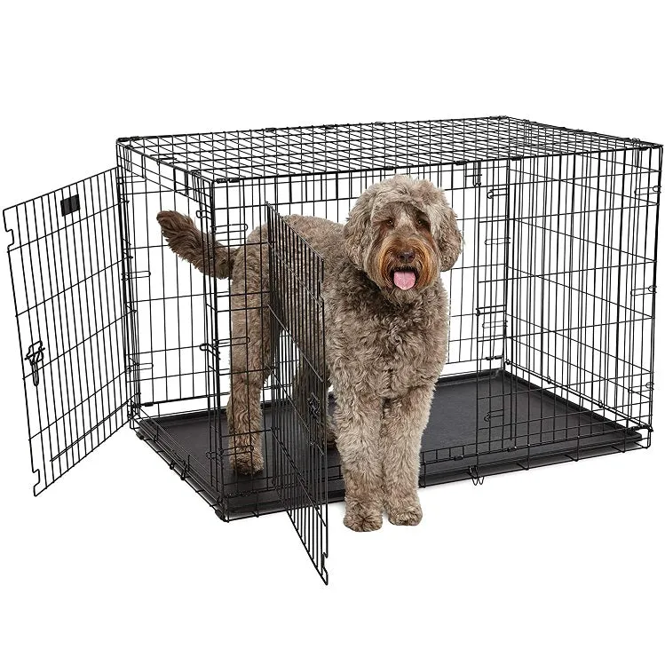 Contour Double Door Wire Dog Crate, Assorted Sizes