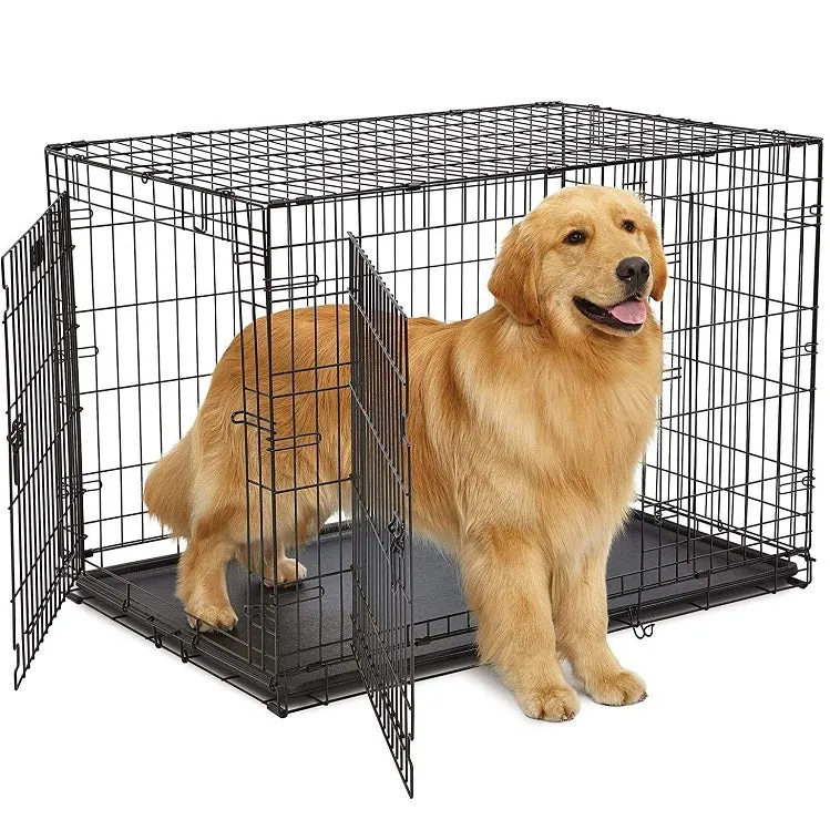 Contour Double Door Wire Dog Crate, Assorted Sizes