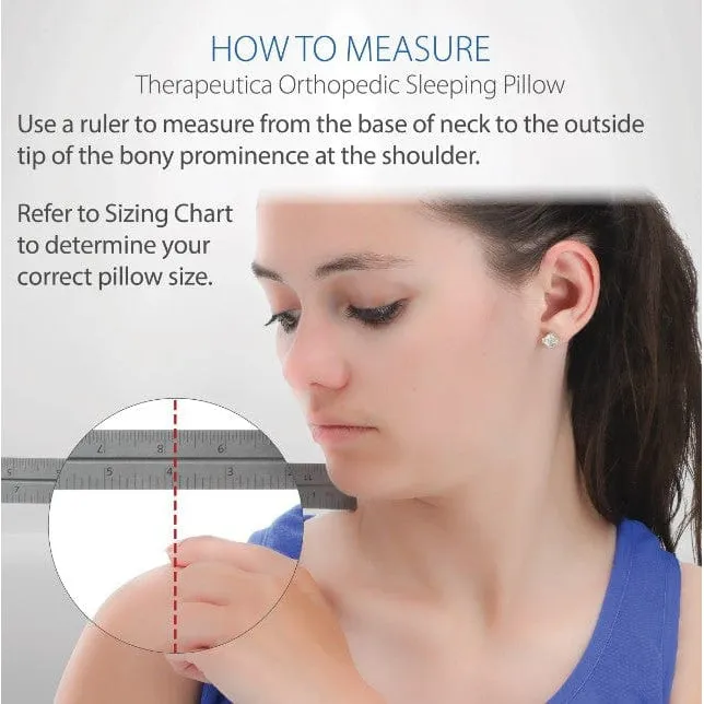 Core Products Therapeutica® Orthopedic Sleeping Pillow, Petite 23.5" x 10.5" x 4.5"