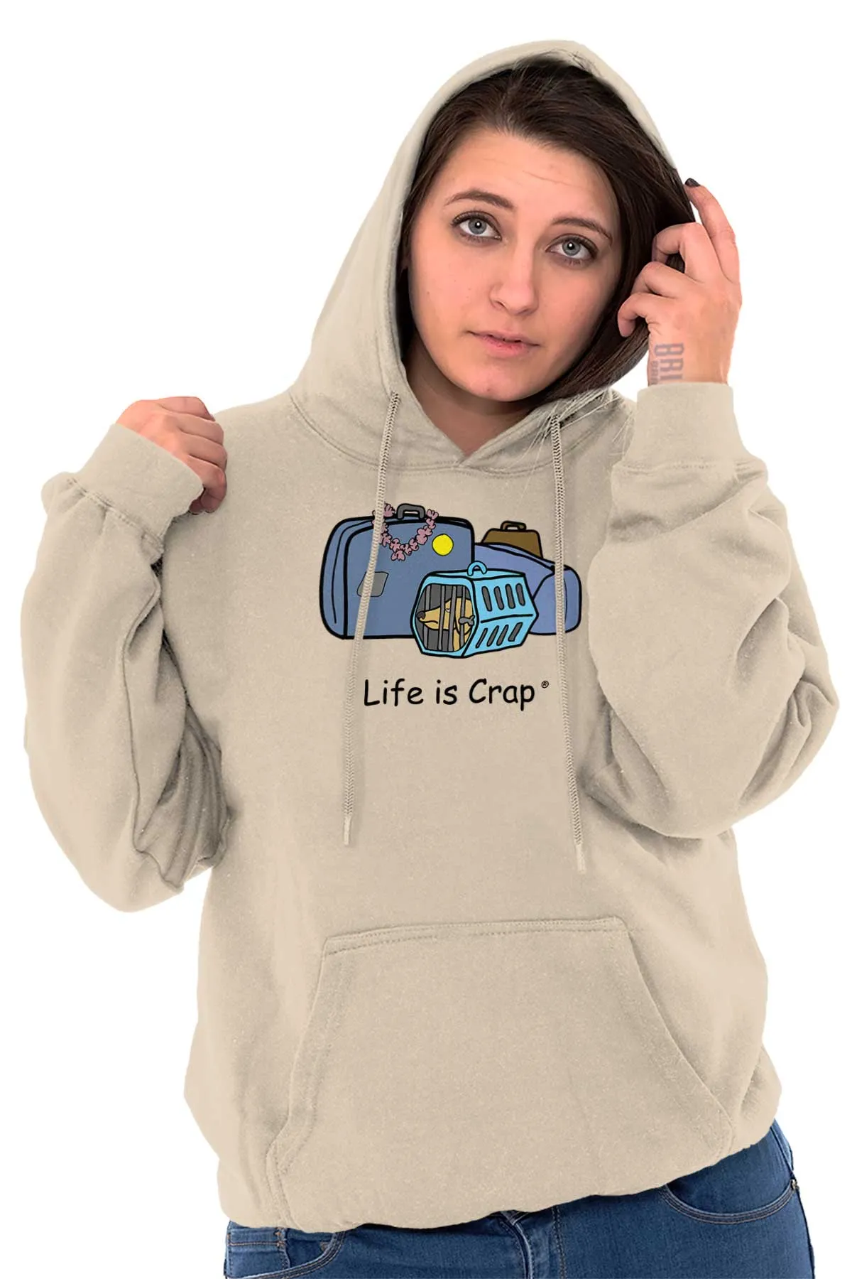 Dog Carrier Hoodie