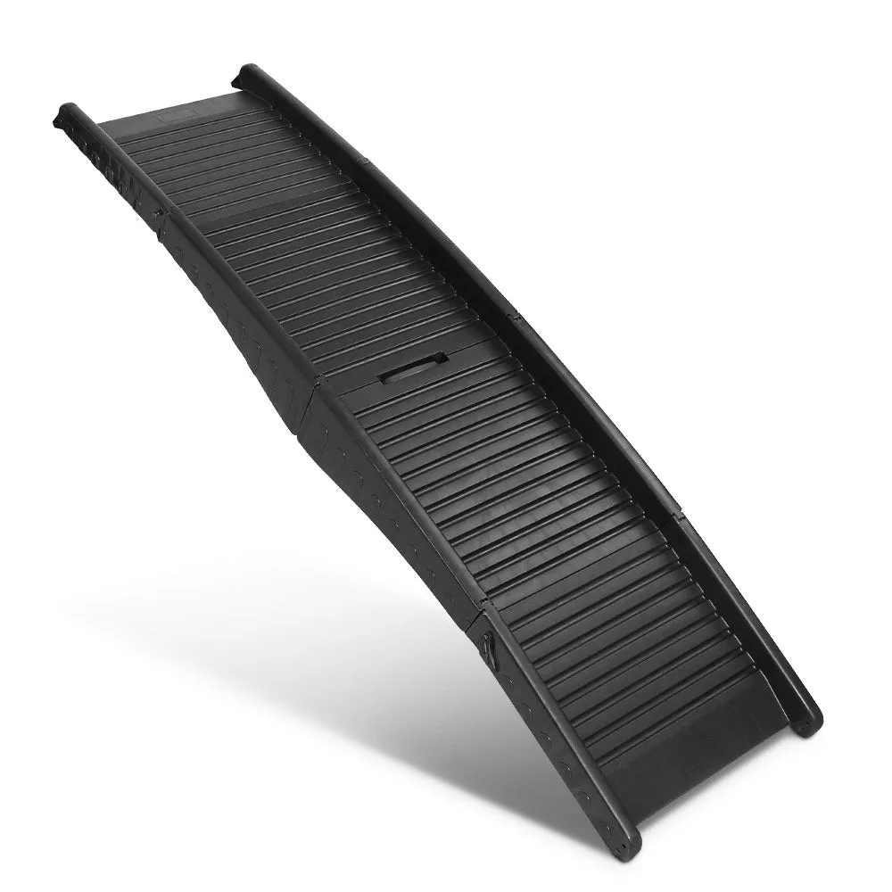 Dog Ramp Dog Steps Pet Car SUV Travel Stair Foldable Portable Ladder Plastic