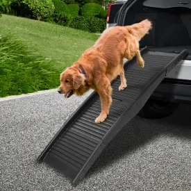 Dog Ramp Dog Steps Pet Car SUV Travel Stair Foldable Portable Ladder Plastic