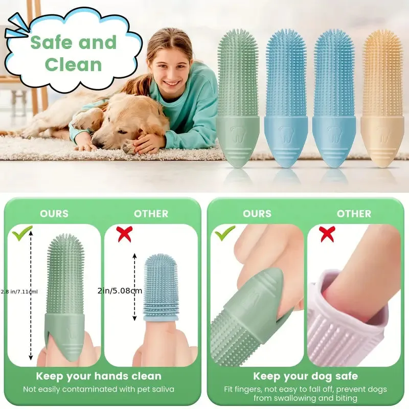 Dog Toothbrush - Finger Cleaner - Dental Care