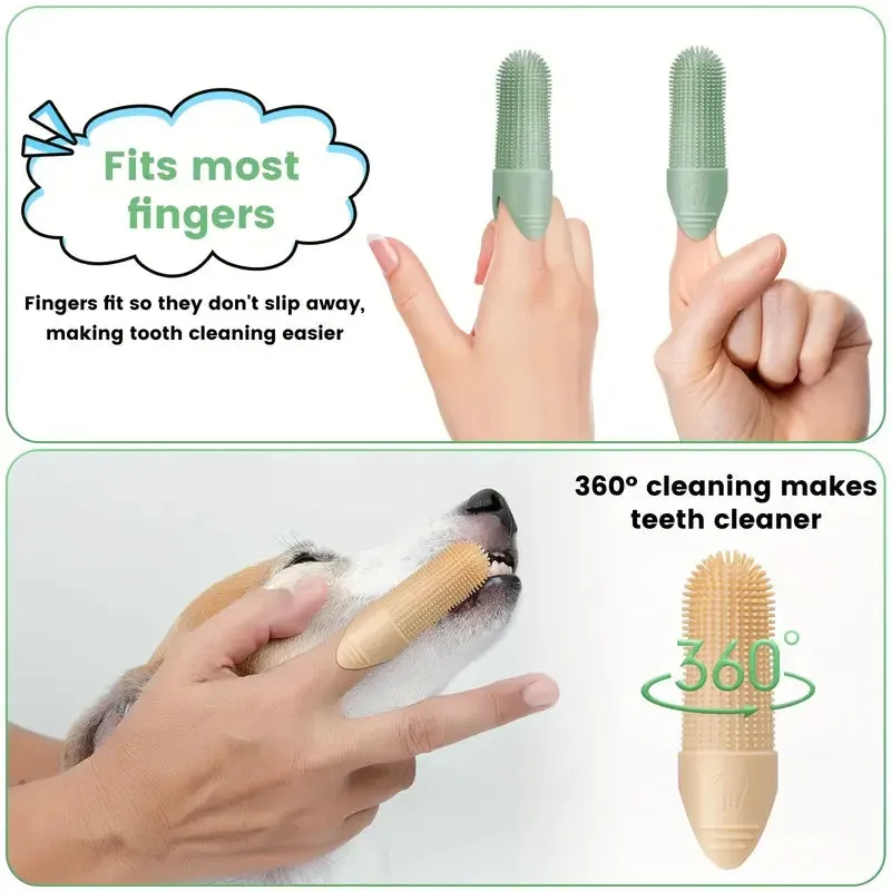 Dog Toothbrush - Finger Cleaner - Dental Care