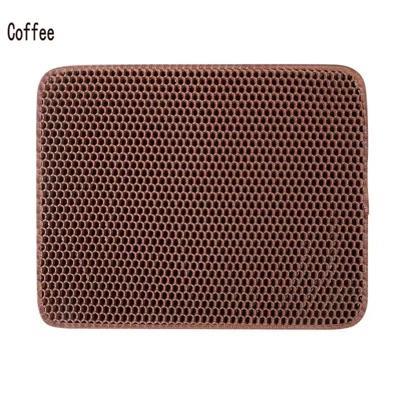Double Layer Non-Slip Waterproof Cat Litter Mat