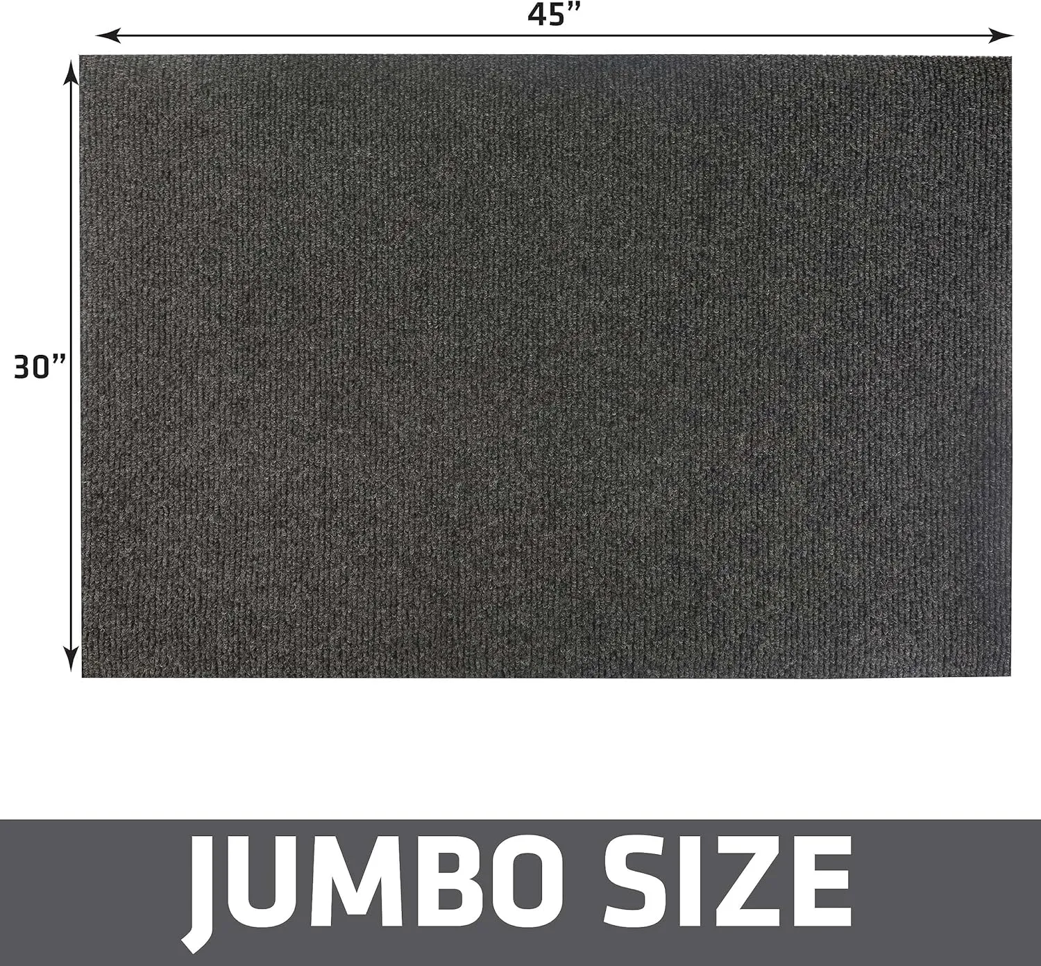 Drymate Premium Dog Crate Mat Liner, Absorbent, Waterproof, Non-Slip, Washable Puppy Pee Pad for Kennel Training - Use Under Pet Cage to Protect Floors, Cut to Fit Design (USA Made) (Dgrey)(30x45)