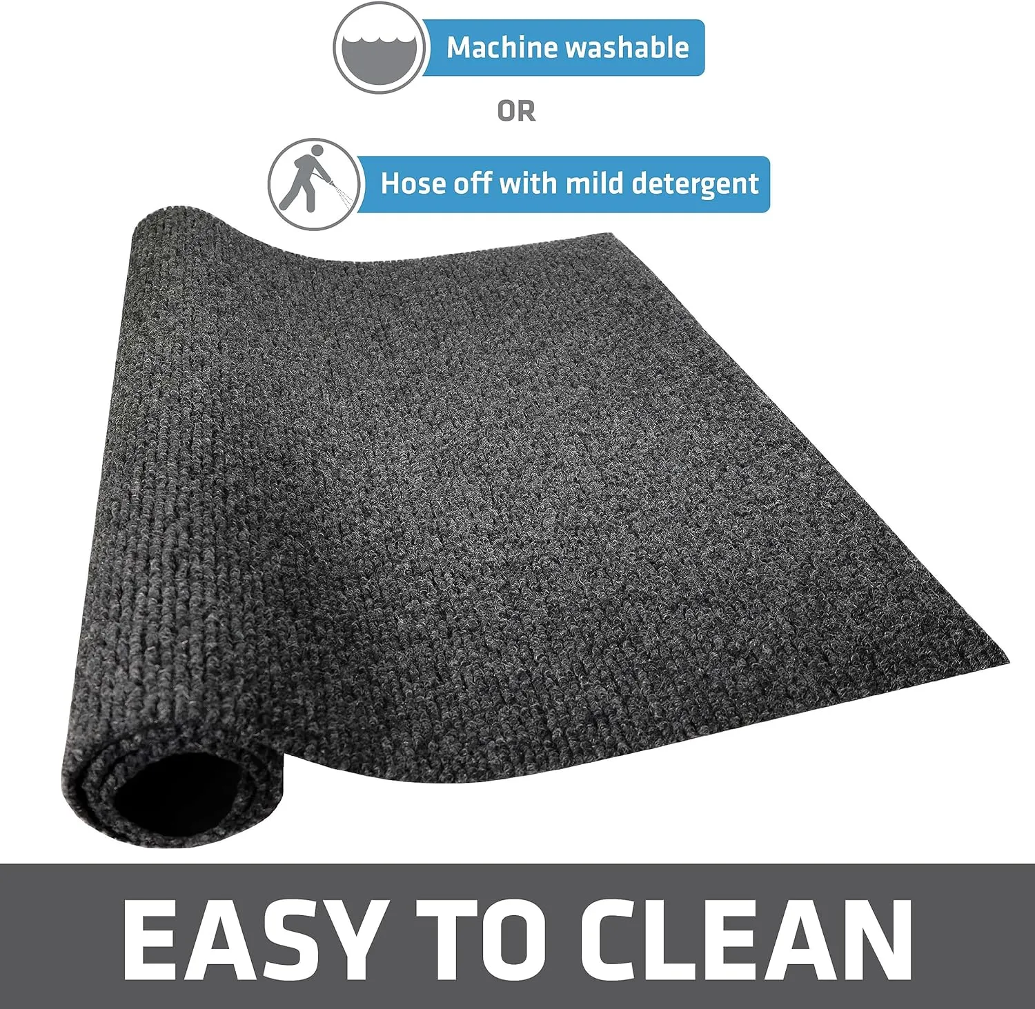 Drymate Premium Dog Crate Mat Liner, Absorbent, Waterproof, Non-Slip, Washable Puppy Pee Pad for Kennel Training - Use Under Pet Cage to Protect Floors, Cut to Fit Design (USA Made) (Dgrey)(30x45)
