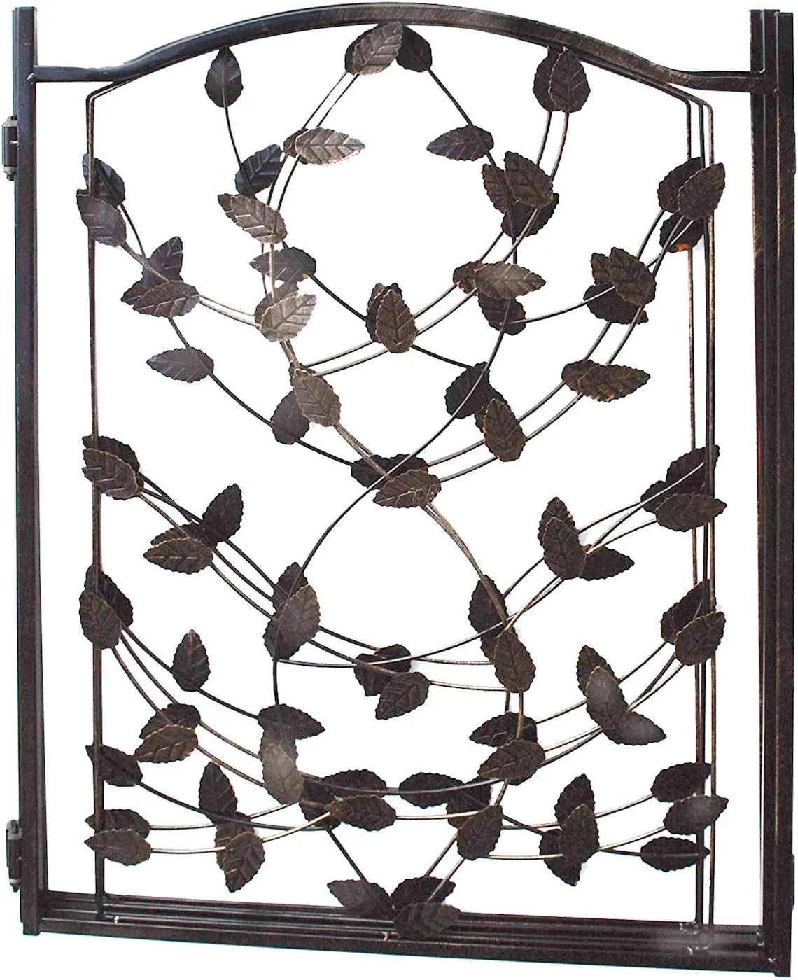 Etna Products TT Leaf Design Metal Pet Gate