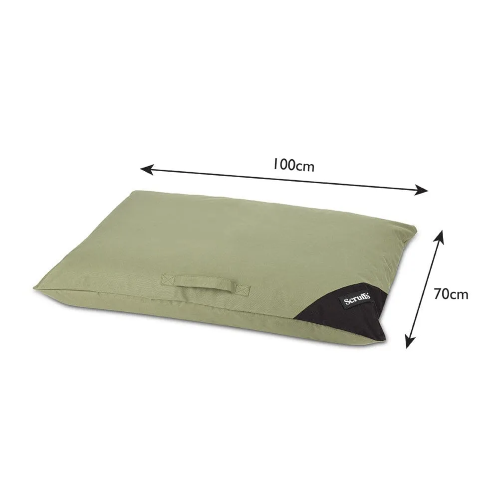 Expedition Memory Foam Orthopaedic Dog Bed Pillow - Khaki Green