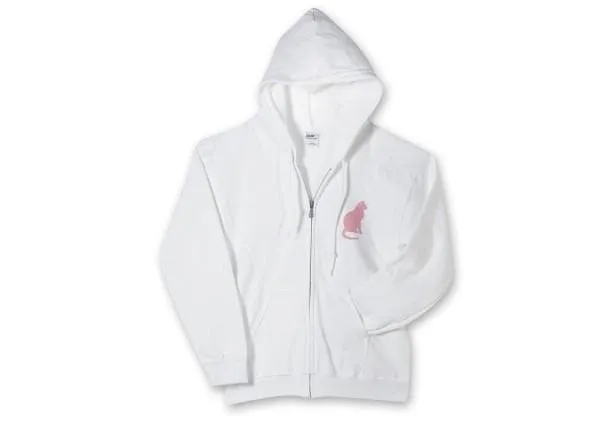 Feline Fine Zip Hoodie
