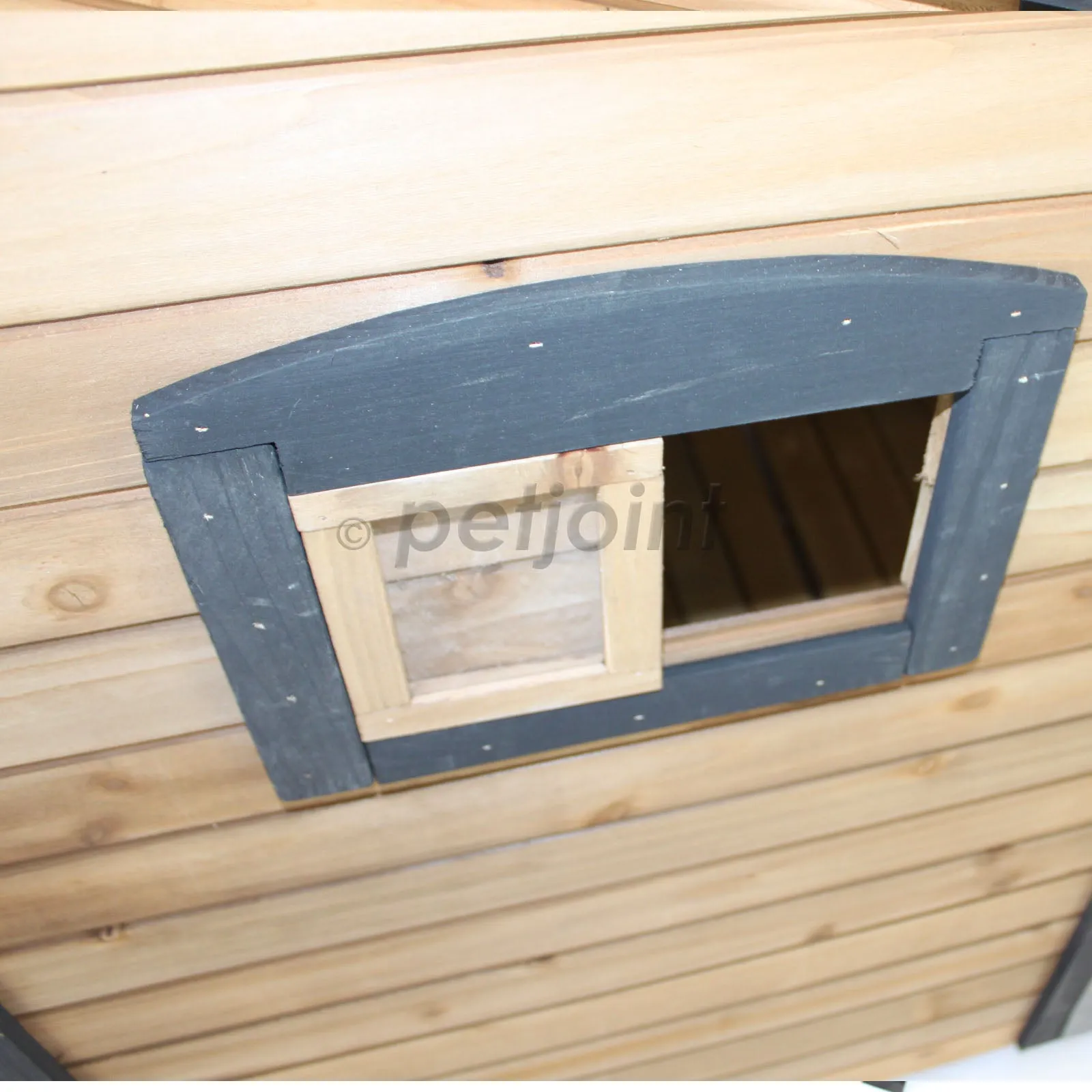 Flat Roof XXL Wooden Dog Kennel Large Greyhound German Shepherd House