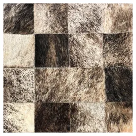 Genuine Cowhide Pillow 16"x16"