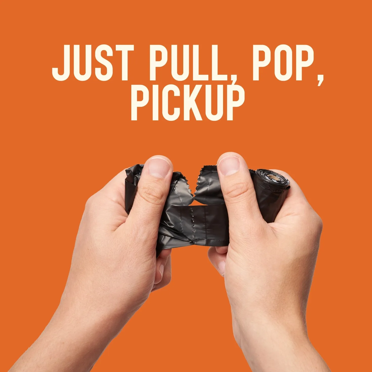 Heavy Duty Biodegradable Dog Poop Bags with Handles