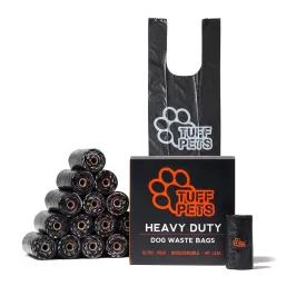 Heavy Duty Biodegradable Dog Poop Bags with Handles