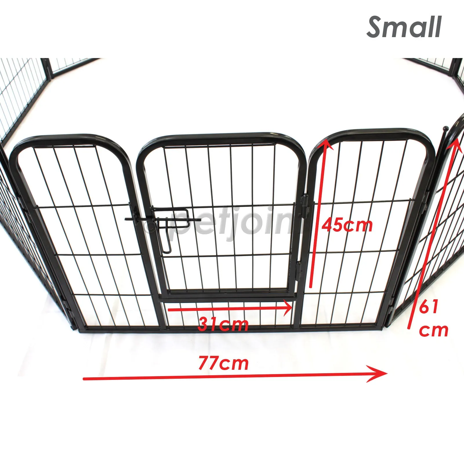Heavyduty Pet PlayPen Plus Grey PVC Floor Mat 1.6m x 1.6m