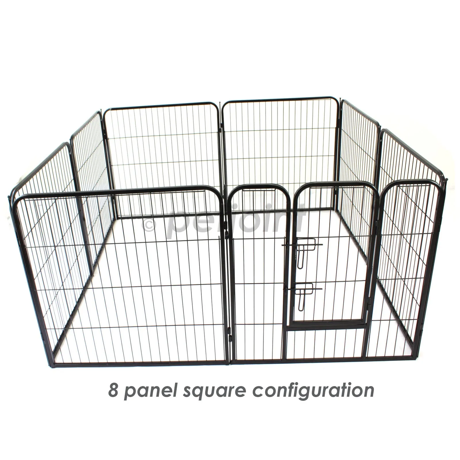 Heavyduty Pet PlayPen Plus Grey PVC Floor Mat 1.6m x 1.6m