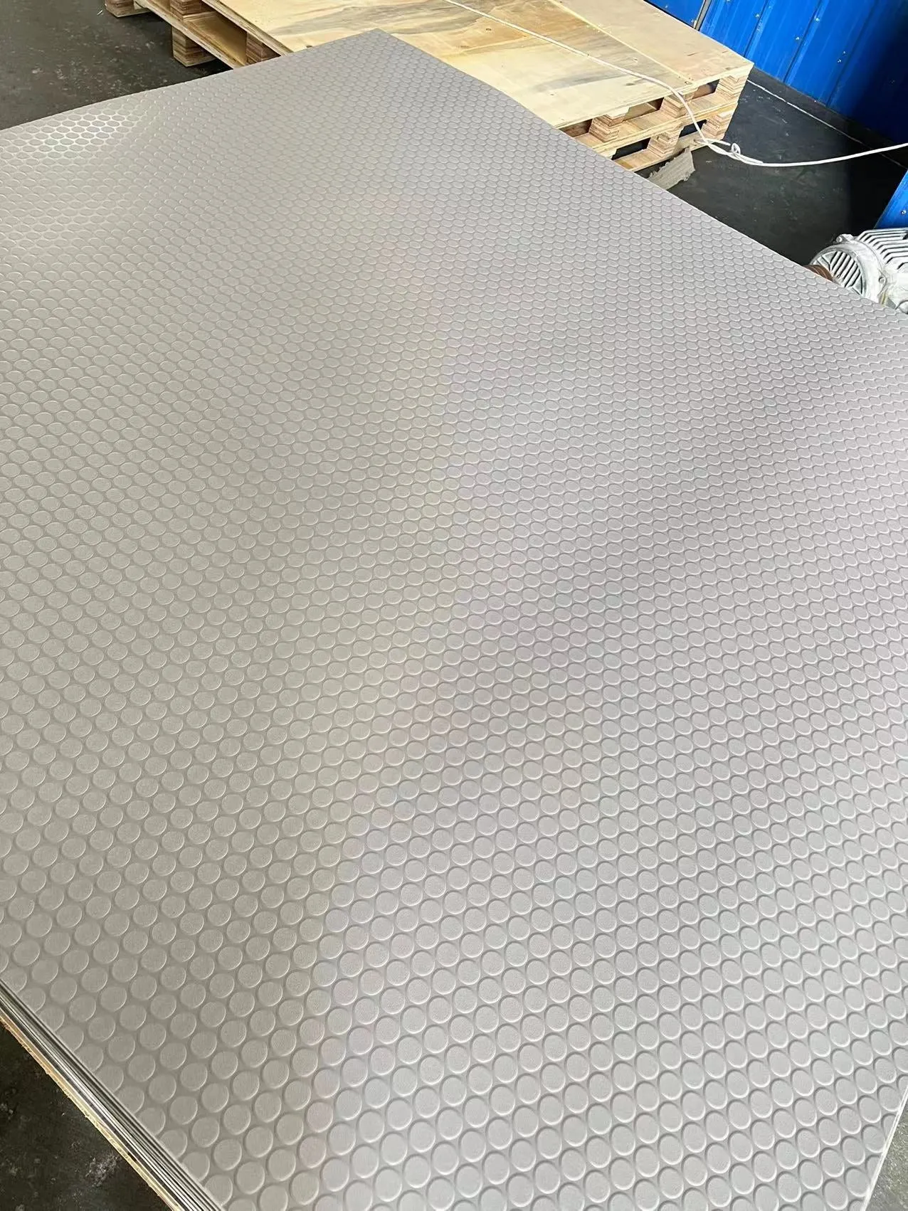 Heavyduty Pet PlayPen Plus Grey PVC Floor Mat 1.6m x 1.6m