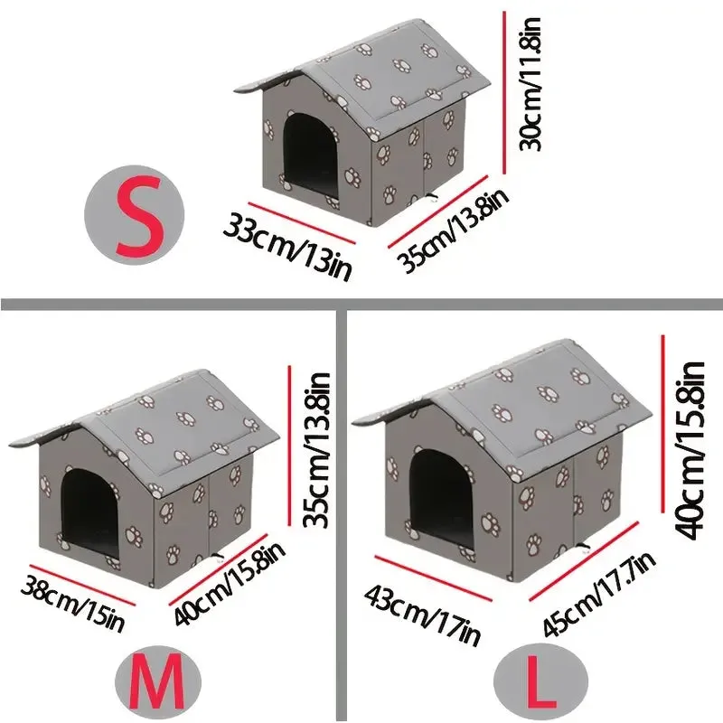 Insulated Waterproof Outdoor Pet House