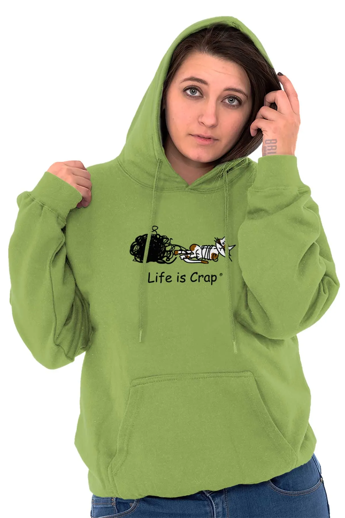 Kitty Yarn Hoodie