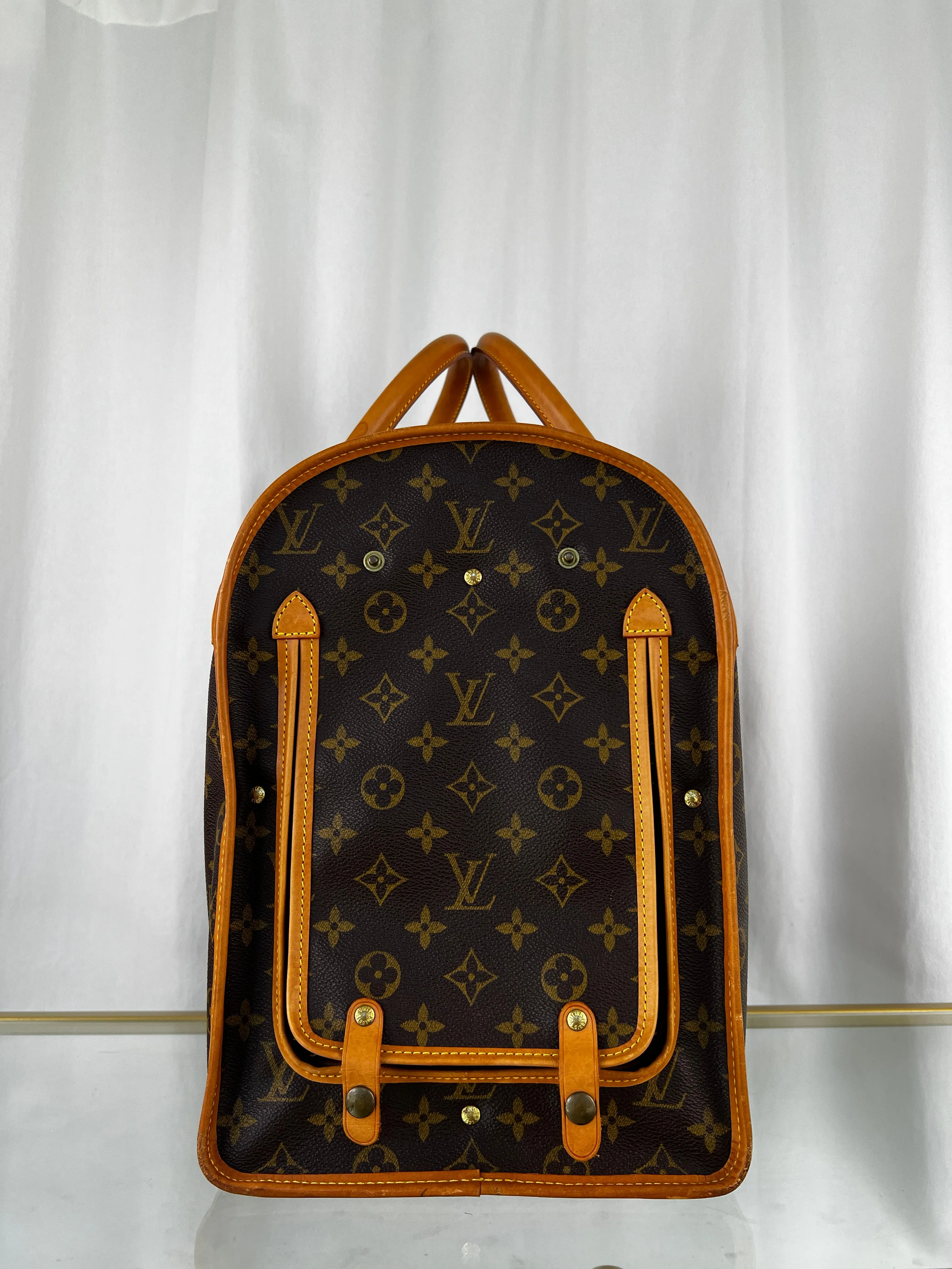 LOUIS VUITTON Monogram Dog Carrier 50