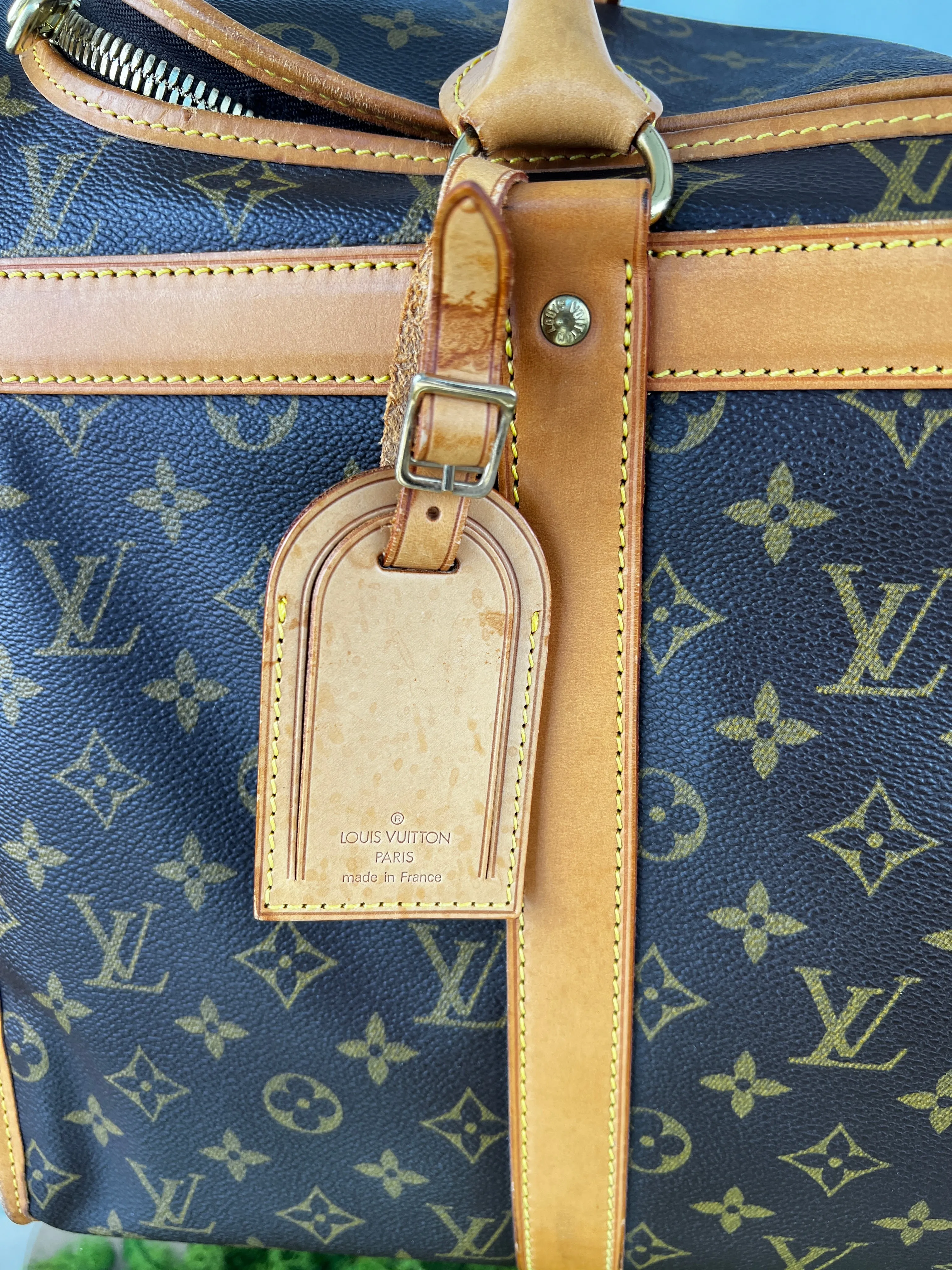 LOUIS VUITTON Monogram Dog Carrier 50