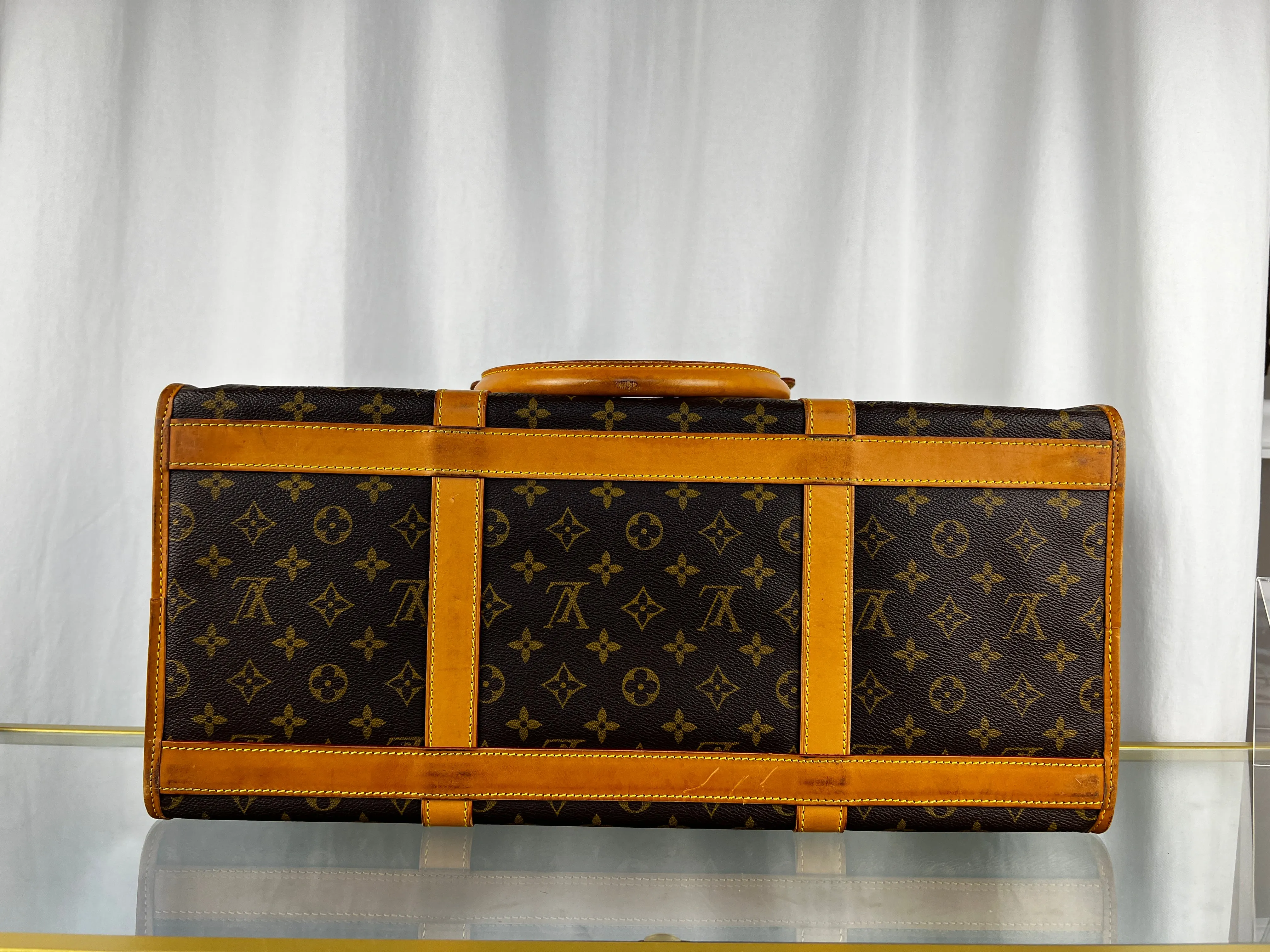 LOUIS VUITTON Monogram Dog Carrier 50