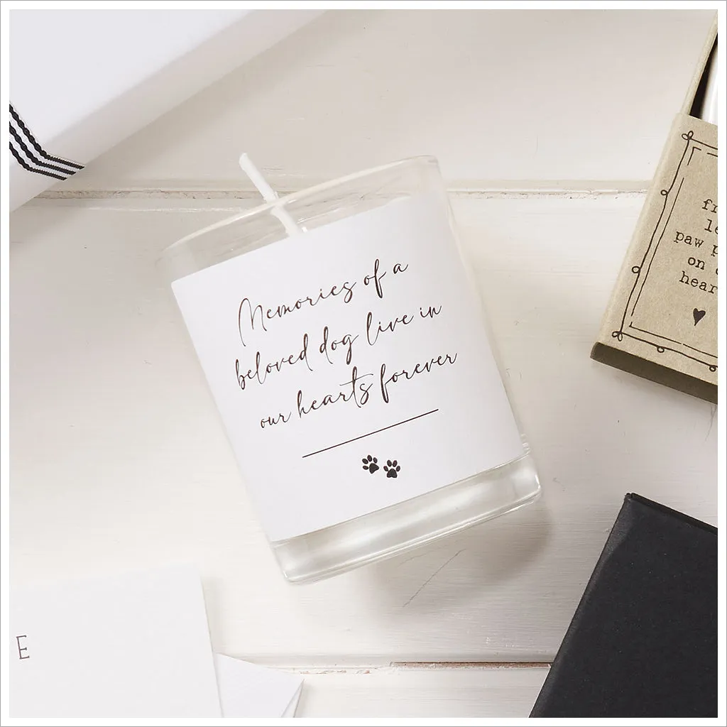 'Memories of a Beloved Dog' Sympathy Gift with Luxury Gift Bag & Card