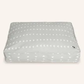 Molly Mutt Dog Crate Pad Cover, 100% Cotton Canvas Mat for Dog or Puppy Crate Bed, Durable, Washable, and Free of Harmful Chemicals, Pre-Shrunk, 48"x30"x2.5", Be Still