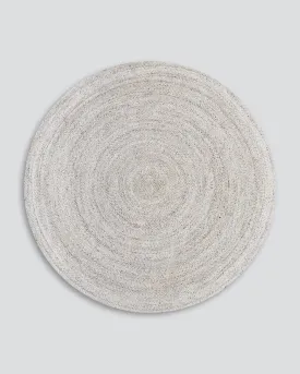 Mornington outdoor round rug sand