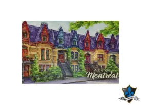 ORIGNAL Postcard MONTREAL HOUSES.