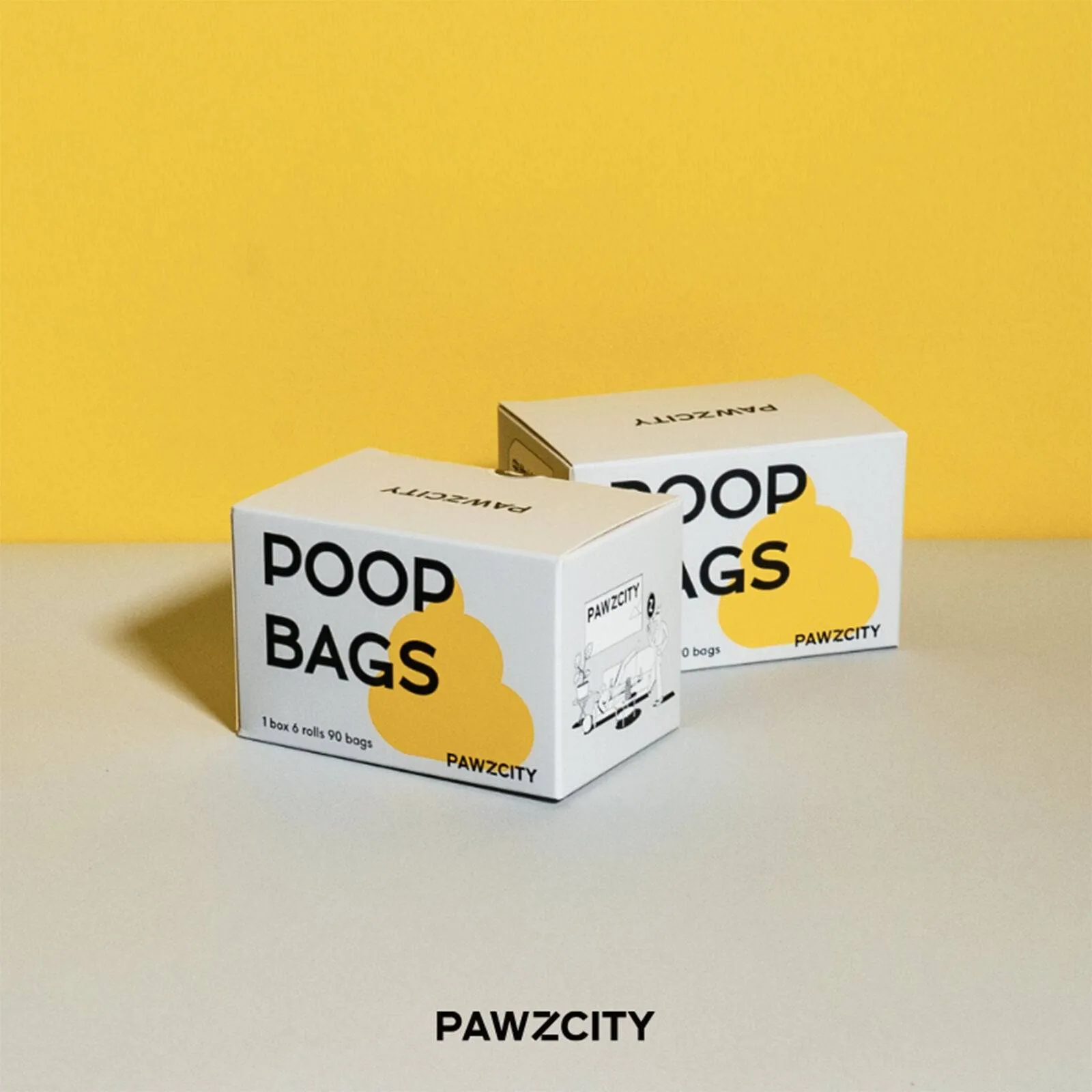 PAWZCITY | Biodegradable Pet Waste Bag - 90PCS