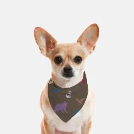 Pet Bandana: Small Breed, Western Forest Bark