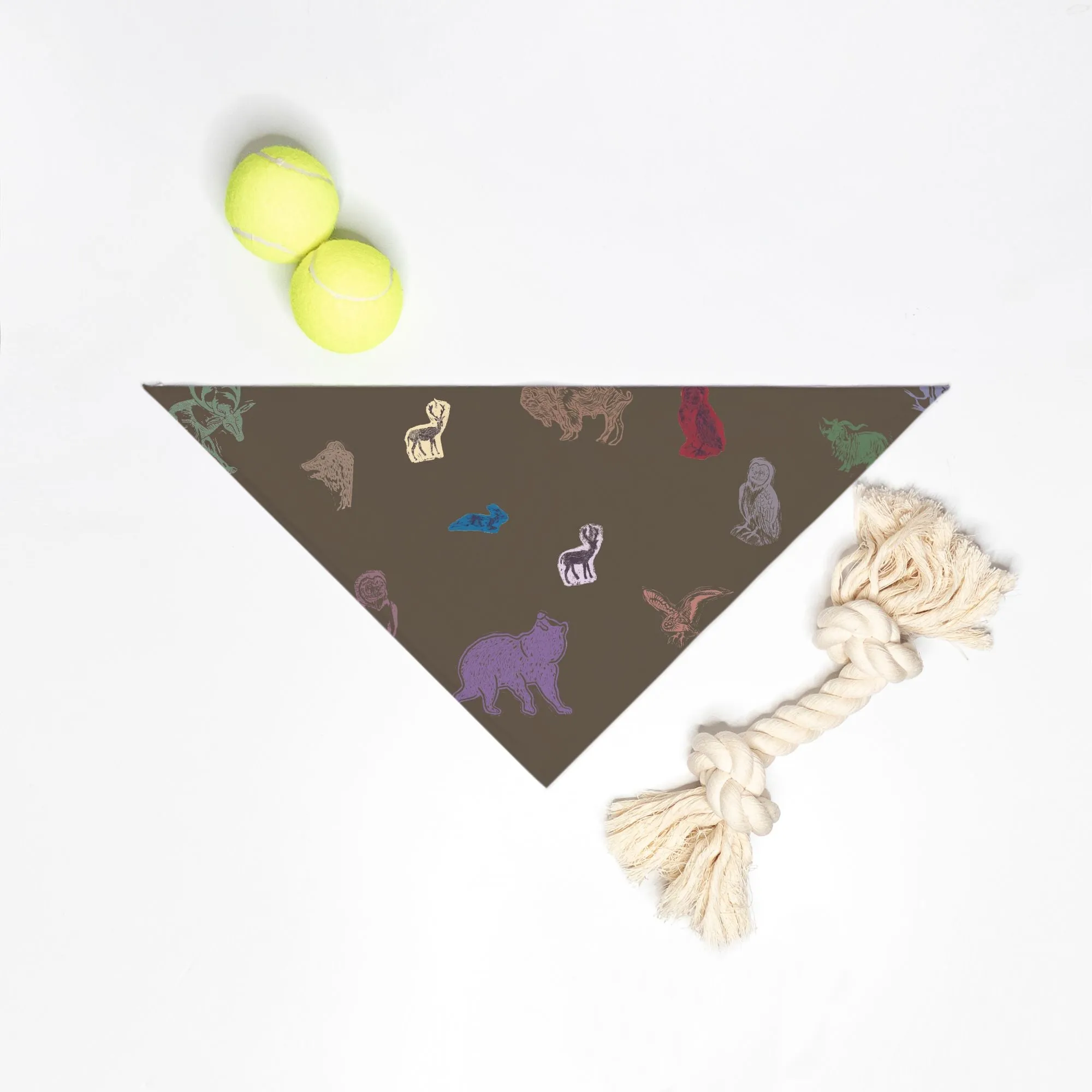 Pet Bandana: Small Breed, Western Forest Bark