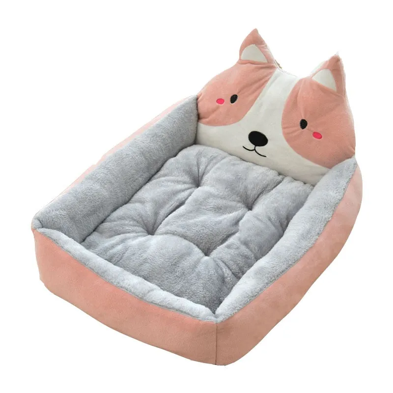 Rectangle Dog Bed Sleeping Bag Kennel Cat Puppy Sofa Bed Pet House Winter Warm Nest Soft Beds Portable for Pets Cats Basket