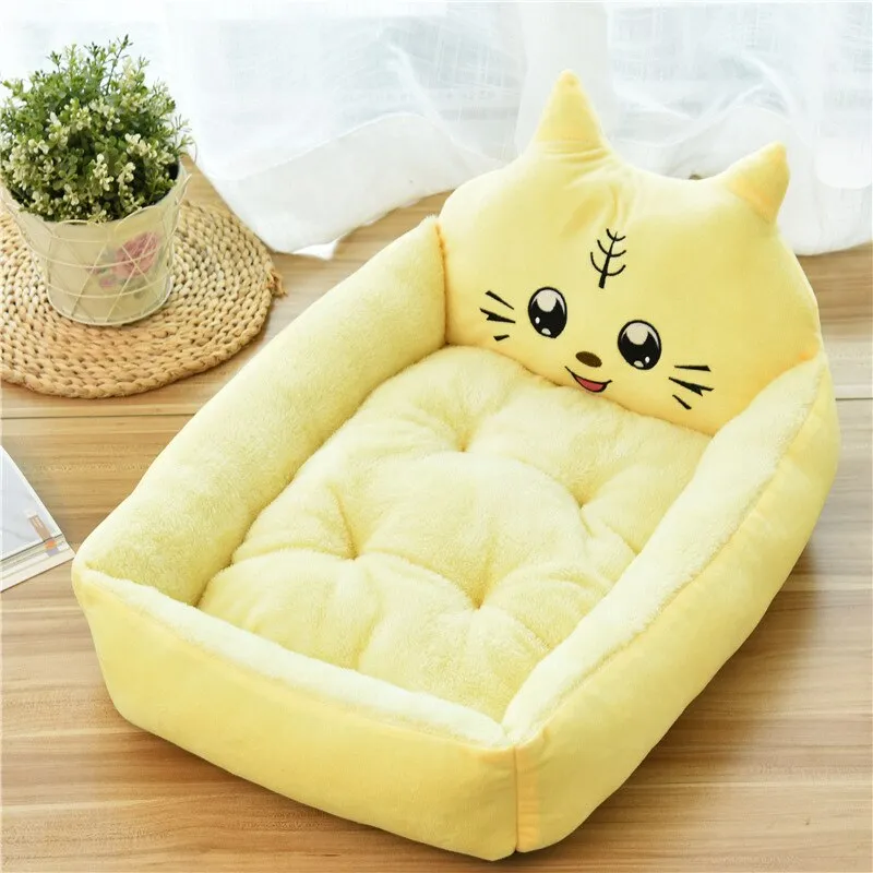 Rectangle Dog Bed Sleeping Bag Kennel Cat Puppy Sofa Bed Pet House Winter Warm Nest Soft Beds Portable for Pets Cats Basket
