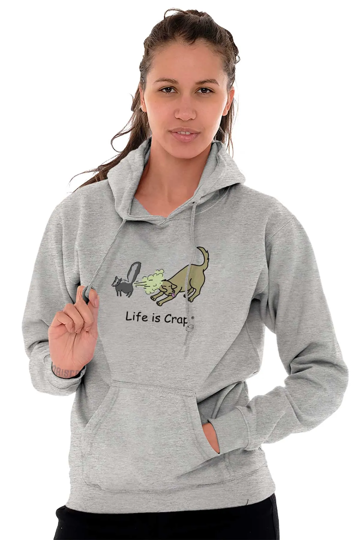 Skunk Spray Dog Hoodie