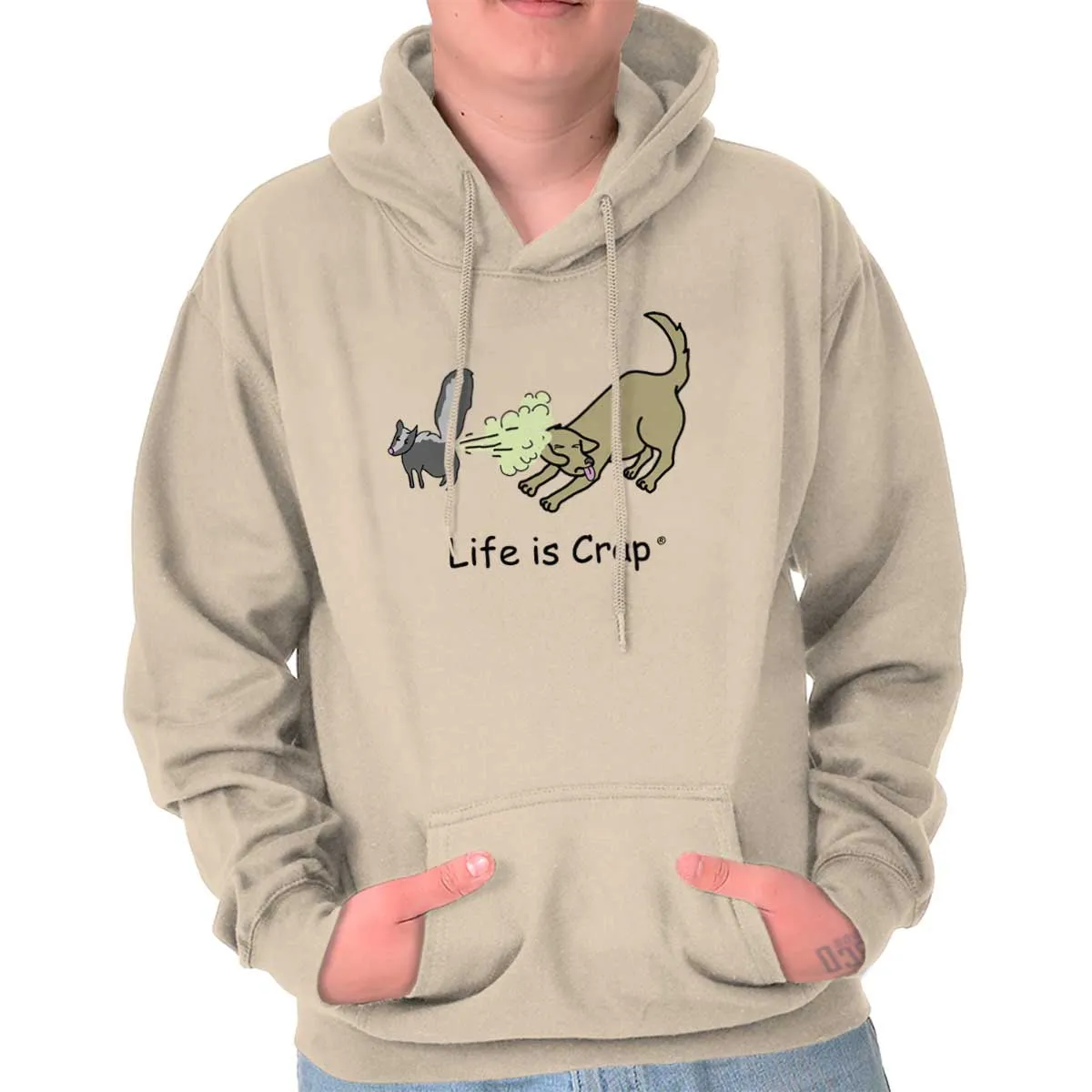 Skunk Spray Dog Hoodie